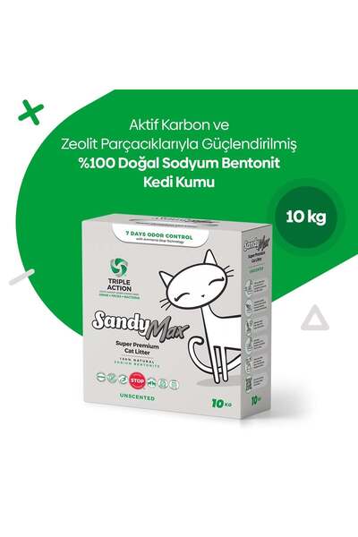 Sandy Triple Action Kedi Kumu 10kg