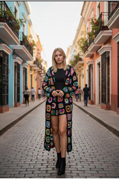 El örgüsü Yadicrochetorgu Hand knitted cardigan