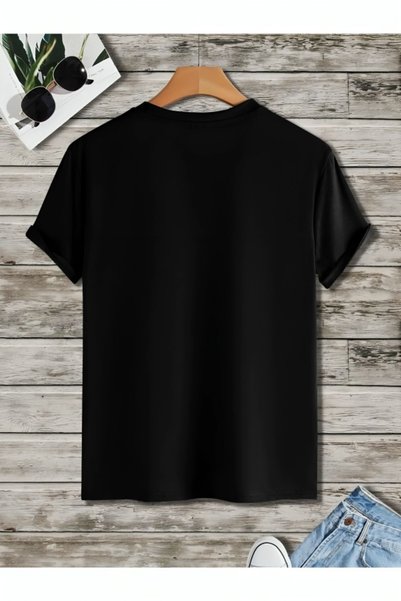 Pink Sky Tricou alb cu imprimeu supradimensionat din bumbac pieptănat
