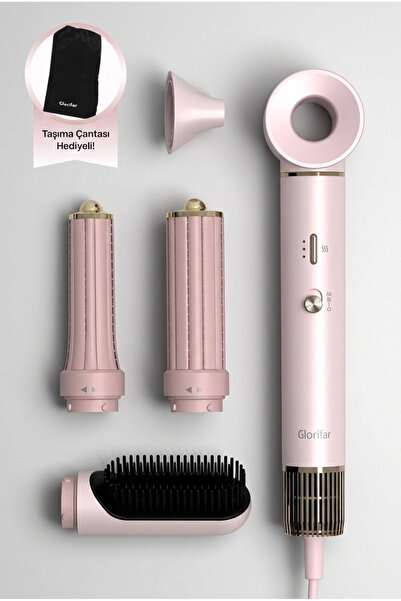 Glorifar Airstyler 5in1 Bldc Motor Pro Hava Üflemeli Saç Şekillendirici ve Ku...