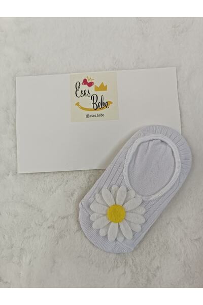 ESES BEBE papatyalı bebek çocuk babet çorap