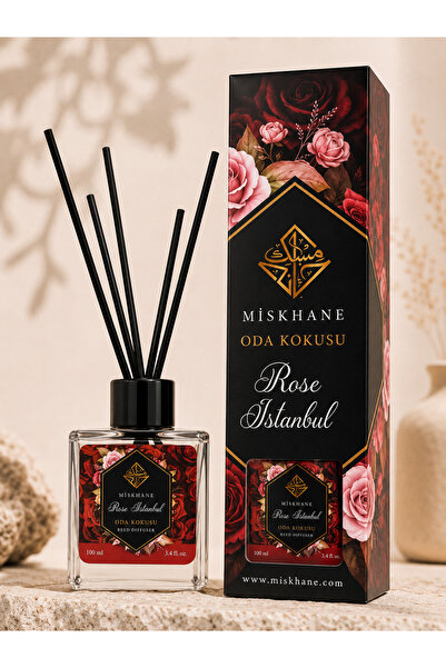 MİSKHANE Rose Istanbul Oda Kokusu Bambu Çubuklu