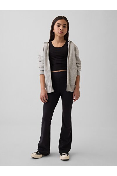 GAP Kız Çocuk Siyah Flare Leggings Tayt