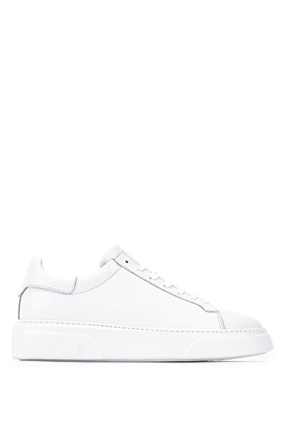Tamer Tanca Men's Genuine Leather White Sneakers & Sports Shoes