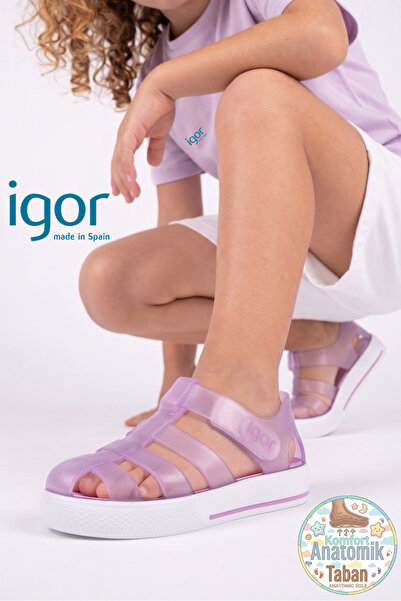 IGOR S10171-033 صندل ستار للأطفال والرضع باللون الأرجواني الفاتح