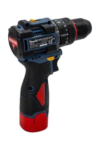 StechEnd STECH END SX17-2*2.0 AH. AKÜLÜ DARBELİ MATKAP