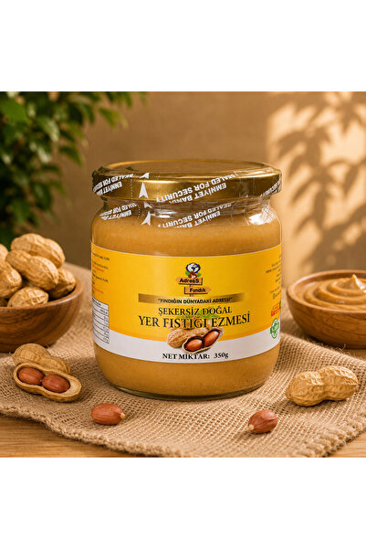 Şekersiz Doğal Yer Fıstığı Ezmesi 350 gr