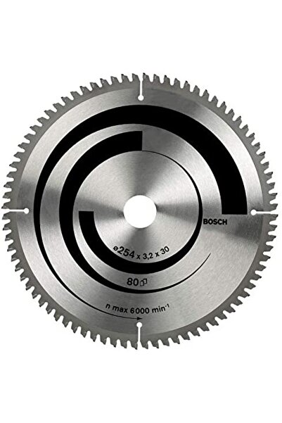 Bosch Ahşap, Plastik, Alüminyum Testeresi 254*30 mm 80 Diş Expert 2608642528