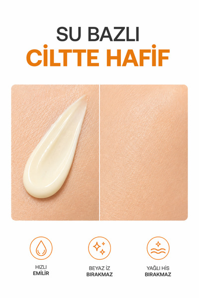 Luis Bien Anıl Güler Su Bazlı Yüz Güneş Kremi SPF 50+ PA++++ 75 ml - Non Komedojenik Leke Karşıtı Yüksek Koruyucu, Yağsız | Makyaj Altı Güneş Kremi | Yapmayan Güneş Kremi | Hassas Cilt