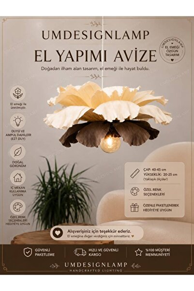 Pvc Lambiri Dünyası El Yapımı Bohem Tasarım Avize