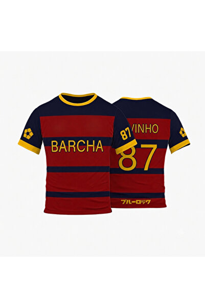 OPPPSSS Blue Lock Barcha LAVINHO 87 Number Forma Unisex T-Shirt