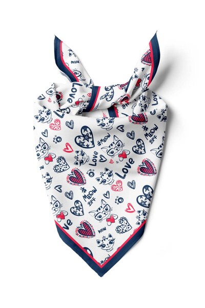 Modabutik Violla Cat Love Bandana
