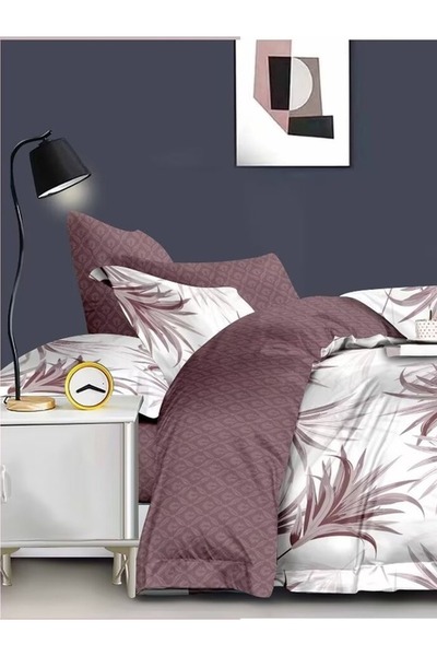 MILANO COLLECTION Set Lenjerie Pat Dublu Finet 6 Piese MC-6029