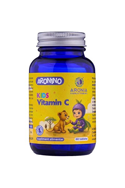 Aronia Charlottenburg Aronino Vitamina C pentru copii — 60 de comprimate mast...