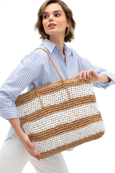 Matthew Cox Women's Straw Bag C.Hsr1179