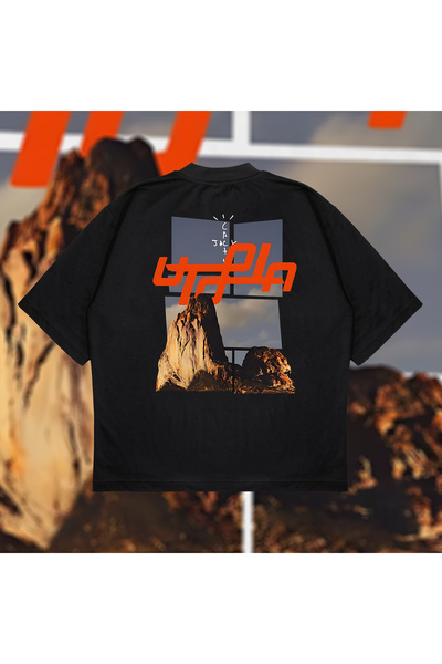 Tarzsokak Utopia Mountains Vintage Oversize kroj Unisex Pamuk paket prozračna...