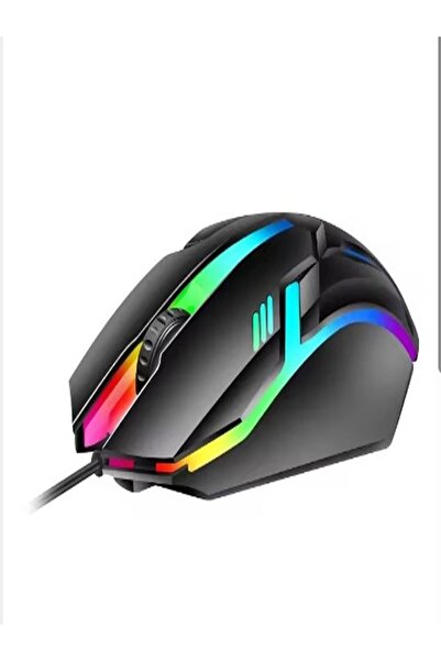 Genel Markalar Gaming Mouse Kablolu Oyun Mause Usb Ledli 1600 Dpı