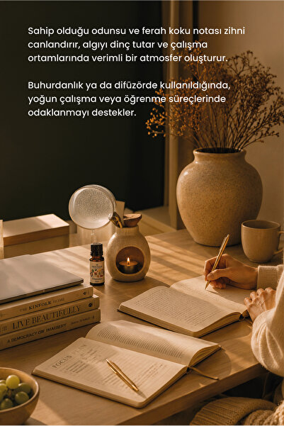 Monoville Odaklanma Uçucu Yağ Karışımı 10 ml (Focus Essential Oil Blend)