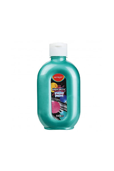 KEYROAD Culori tempera Keyroad, 300ml,VERDE METALIZAT