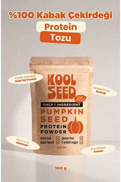 Koolseed Nutrition Orijinal – %100 Kabak Çekirdeği Protein Tozu