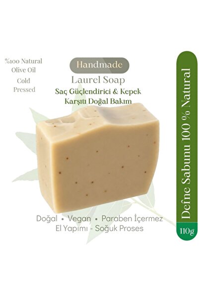 Seçkin Trend 100% natural laurel tea tree soap hair strengthening & anti-dand...