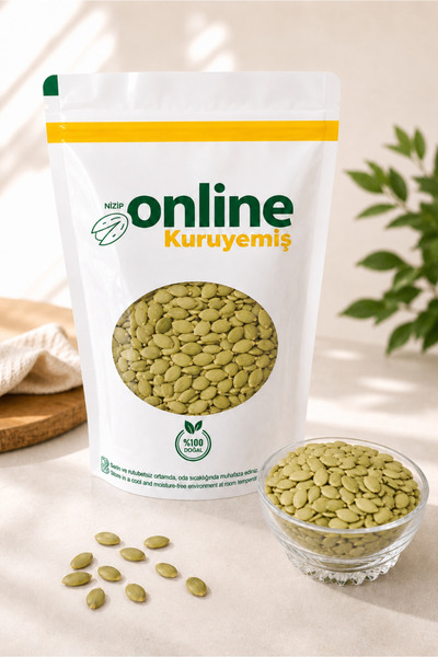 Nizip Online Kuruyemiş Kabak Çekirdeği İçi - 500 gr