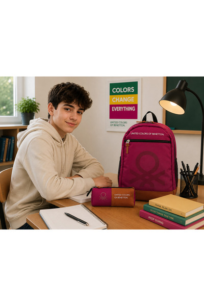 United Colors of Benetton مجموعة حقائب مدرسية 1305859
