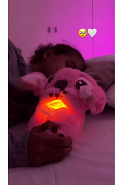RAHA TOYS NEFES ALAN UYKU ARKADAŞI STİTCH LED IŞIKLI
