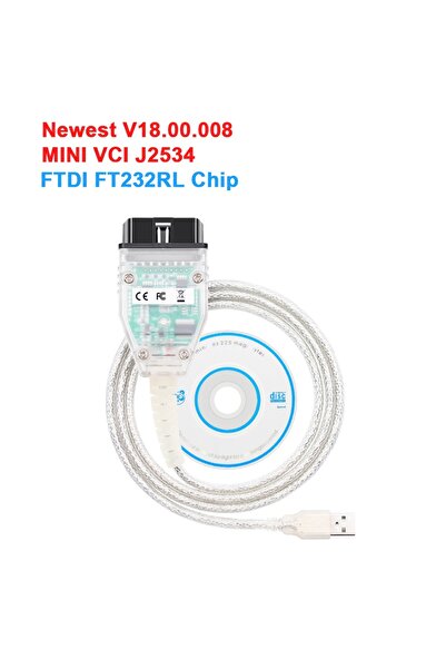 Choice شريحة FT232RL MINI VCI J2534 لكابل تشخيص أعطال السيارات من تويوتا Tech...