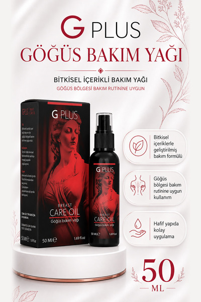 Gplus G Plus Göğüs Bakım Yağ