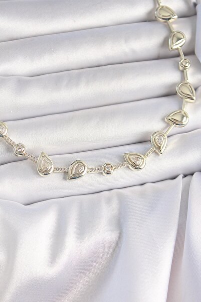 Inure Jewelry النحاس الذهب اللون الزركون حجر قطرة نموذج VIP سلسلة قلادة نسائي...