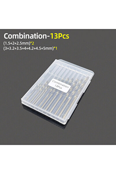 Choice34 Combination-13Pcs Cobalt Twist Drill 1-13mm High Speed Steel M35 Sta...
