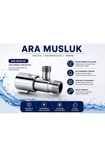 İkizler Ara musluk (taharat muslığu)