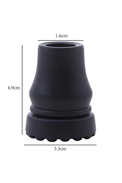 Choice 16mm 16-22mm antiskid walking stick crutch cane bottom pads cover prot...