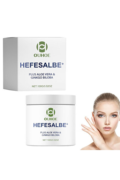 ouhoe Cremă hrănitoare cu drojdie, Aloe Vera și Ginkgo Biloba, hidratare inte...