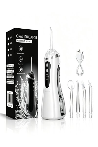Kijarda Professional Pulse Electric Water Flosser, Multi-Stage Pressure, Tart...