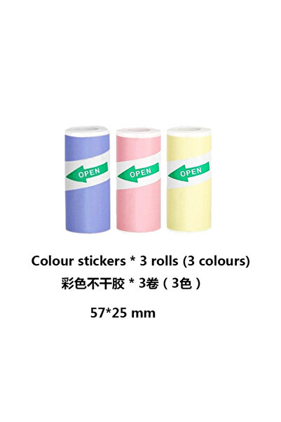 choice2 CJDYZ-3PCS Portable Thermal Printer MINI Wirelessly BT 203dpi Photo L...