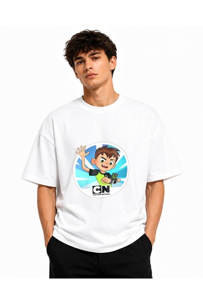 Inscriptie Tricou Unisex Bumbac Premium Casual " Ben 10 kid "