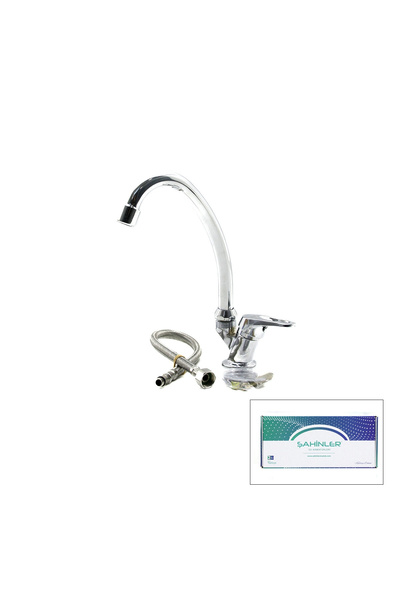 Go İthalat Mix Single Inlet Marble Stone Mounting On-To-On Water Faucet (5263)