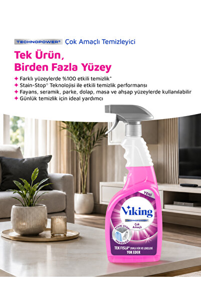 Viking TECHNOPOWER Çok Amaçlı Sprey 750 Ml 1 Adet