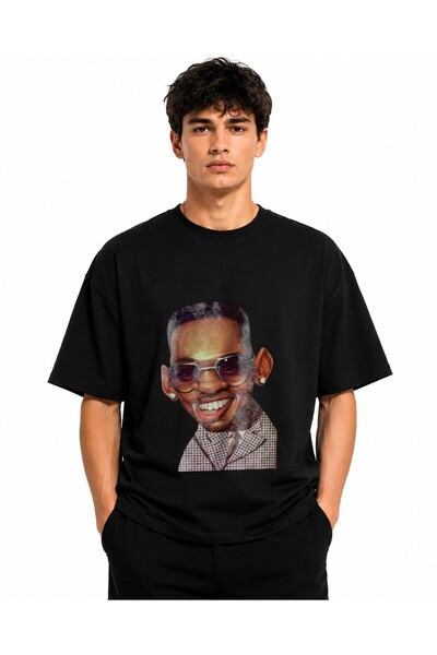 Inscriptie Ουνισέξ Βαμβακερό T-shirt Υψηλής Ποιότητας  "Χαρούμενο πρόσωπο "