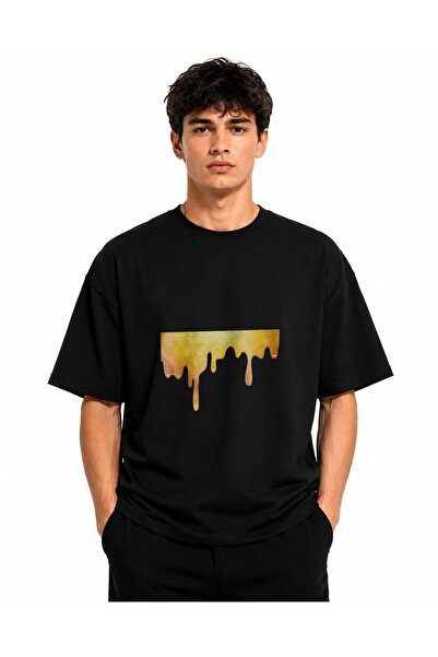 Inscriptie Unisex Premium Cotton Casual T-Shirt "Honey pot"