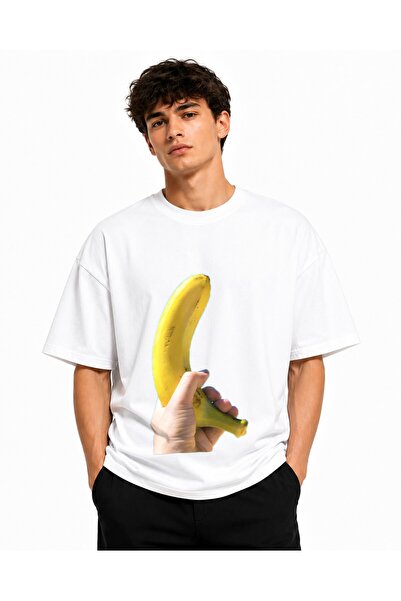 Inscriptie Tricou Unisex Bumbac Premium Casual " Banana in mana "