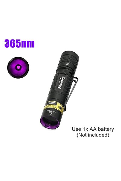 Choice SV70 365NM 365nm/395nm UV Flashlight Invisible Blacklight Ultraviolet ...