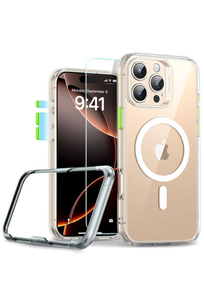 ESR SET CLASIC PRO HALOLOCK MAGSAFE IPHONE 16 PRO MAX TRANSPARENT