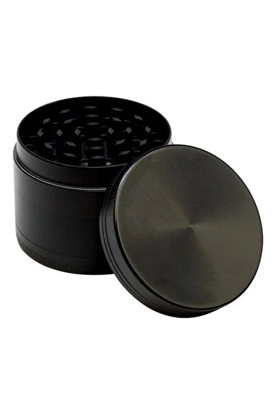 Choice5 black 1pc 40mm 4-layer Zinc Alloy Hand Movement Tobacco Grinder Herb ...