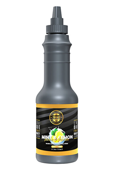 By Tüfekçi Nane Limon Meyve Püresi (Meyveli Sos) 1000 Gr | Yüksek Meyve Oranı...