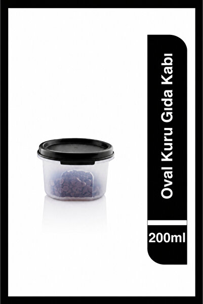Tupperware Oval Legumes and Dry Food Storage Container 200 ml Jar