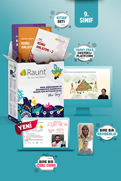 Raunt 9. Sınıf Mentörüm Paketi (Dijital+Kitap)