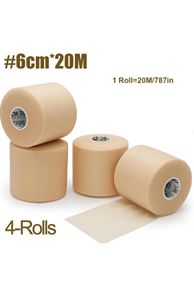 Choice 6cm X 20m ( 4Rolls) 4 Rolls OK TAPE Pre Wrap Athletic Tape Foam, Under...